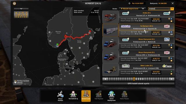 Euro Truck Simulator 2 En Mantıklı Ve En Kârlı İşi Bulmak | ETS 2 Hangi İşi Almalıyım