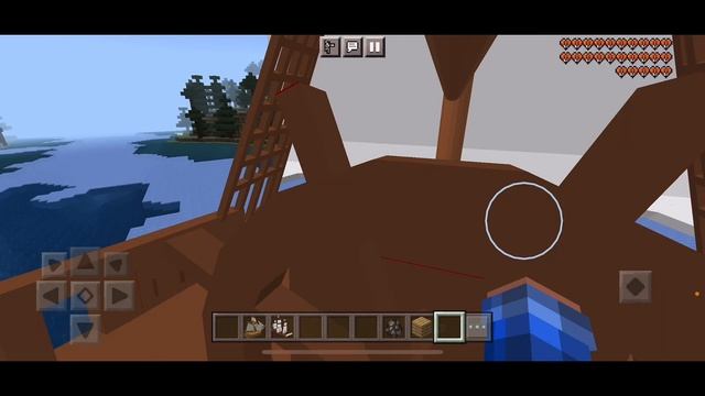 Minecraft (Treeminator's Great Pirate Ship mod) смотреть онлайн
