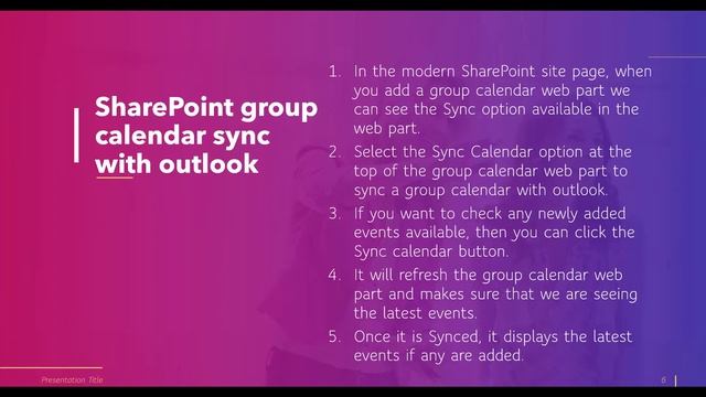 SharePoint Online Group Calendar Web Part смотреть онлайн