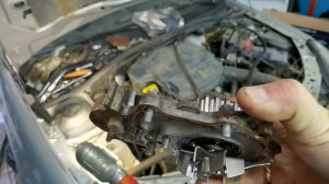 Проблемы при замене ГРМ на Рено Симбол Renault Clio Symbol