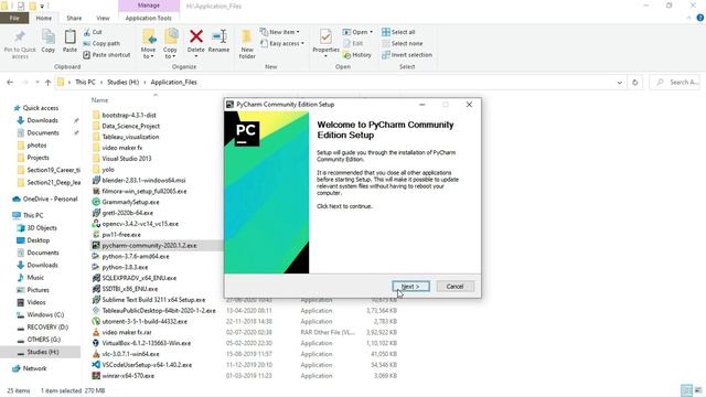 Pycharm Installation | The Complete Python Developer Course from Beginner to Expert for 2020 смотреть онлайн