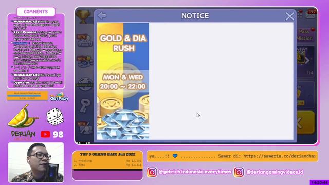 ENCORE DARK PENDANT.... 😍🥰 5700Dia! LINE LET'S GET RICH INDONESIA....💗 LIVE STREAMING KE 380 смотреть онлайн
