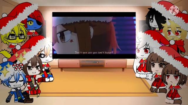 Undertale reacts to black christmas with Ichika//sounds effect// merry christmas смотреть онлайн