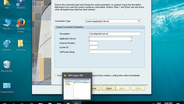 How to create connection to SAP instance смотреть онлайн