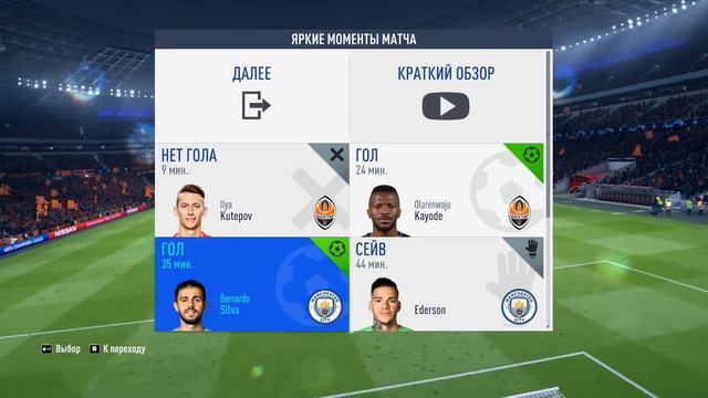 FIFA19-Карьера тренера за Донецкий Шахтёр.сложность легендарный.