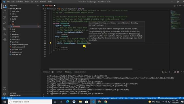 Flutter Tutorial for Beginners | Add Image in Flutter App | Images & Assets | Asset Widget Example смотреть онлайн