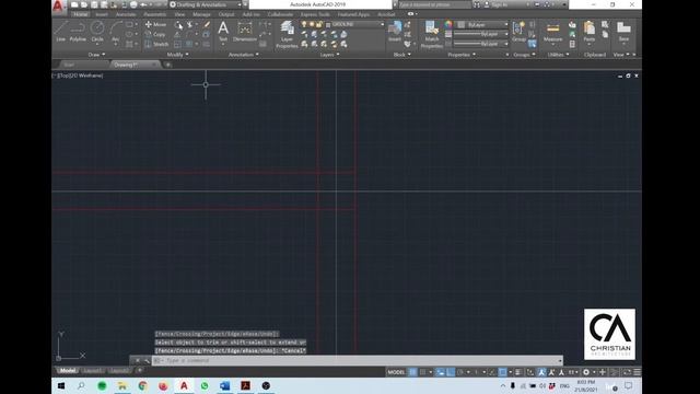 Autocad Tutorial - Draw a basic Architecture Floor Plan for complete beginners! [Part 1] смотреть онлайн