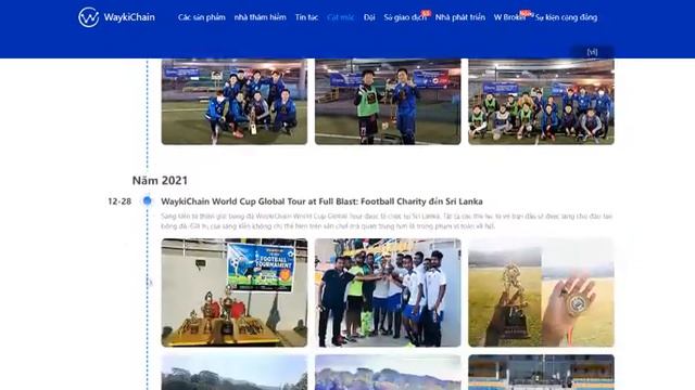 WaykiChain World Cup Global Tour. смотреть онлайн