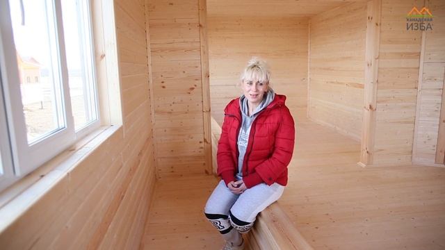 ОДНОЭТАЖНЫЙ КАРКАСНЫЙ ДОМ 9.5х12м // КАНАДСКАЯ ИЗБА смотреть онлайн