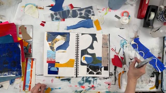 Sketchbook Sessions LIVE (replay) - February 1, 2023 #abstractart #mixedmedia #collage #arttutorial смотреть онлайн