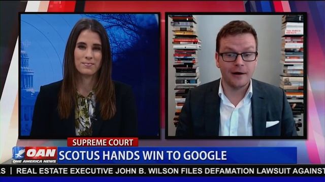 Will Chamberlain Joins OAN's Christina Bobb To Discuss Google v. Oracle. смотреть онлайн