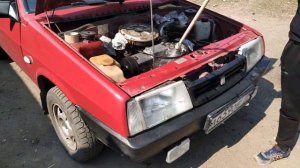 ВАЗ 2109 | МОЙКА ДВИГАТЕЛЯ