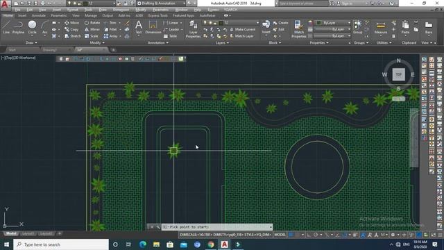 YQArch for Trees and Vegetation blocks in AutoCAD | insert Trees and blocks AutoCAD -urdu#yqarch смотреть онлайн