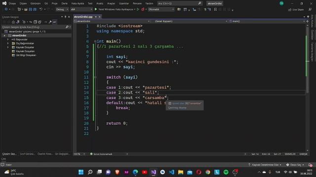 C++ Dersleri #9 - Switch Case смотреть онлайн
