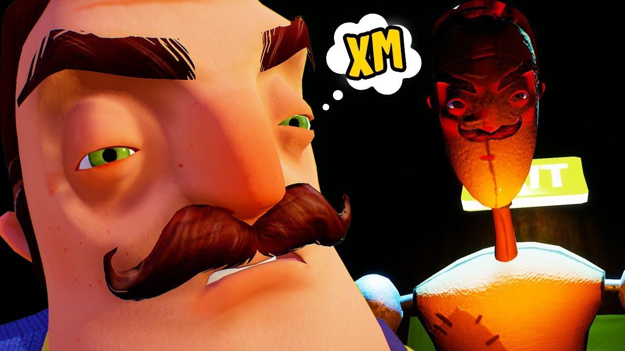 Новый СОСЕД БЕТА 3 ПРОШЕЛ МАГАЗИН   страшилки от очень злого соседа не   игры #FGTV