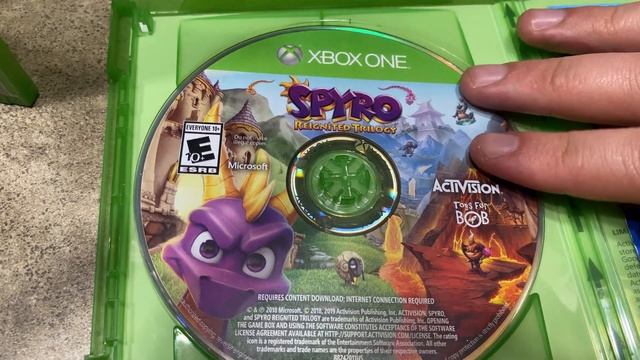 Spyro Reignited Trilogy Xbox One Reissue Tutorial (All 3 Games On Disc!) смотреть онлайн