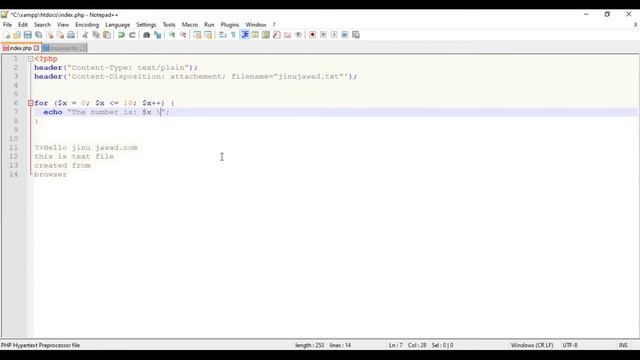 Writing 10 Million rows to a text file using PHP смотреть онлайн