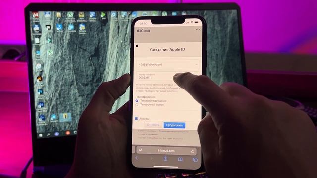 ICLOUD PAROL UNITILGAN IPHONE UCHUN YANGI APPLE ID OCHISH O`RGANAMIZ
