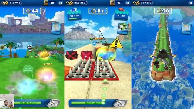 Sonic Dash - Ms pac man vs Baby Sonic vs Reaper metal sonic - All Characters Unlocked - Gameplay смотреть онлайн