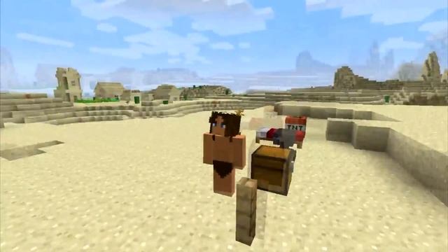 Обзор модов для Minecraft ~ ГОЛОЙ ЖОПКОЙ НА КАКТУСЕ! смотреть онлайн