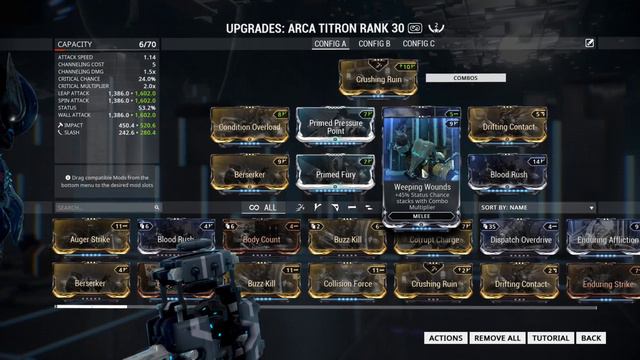 Jat Kittag Versus Arca Titron (Best Hammers in Warframe смотреть онлайн