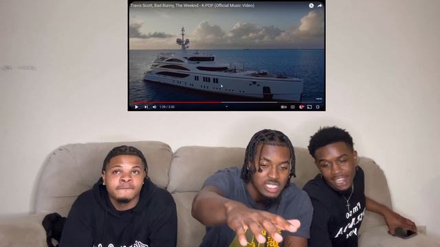 MUSIC VIDEO OF THE YEAR!!! I Travis Scott, Bad Bunny, The Weeknd - K-POP (REACTION!!!) смотреть онлайн