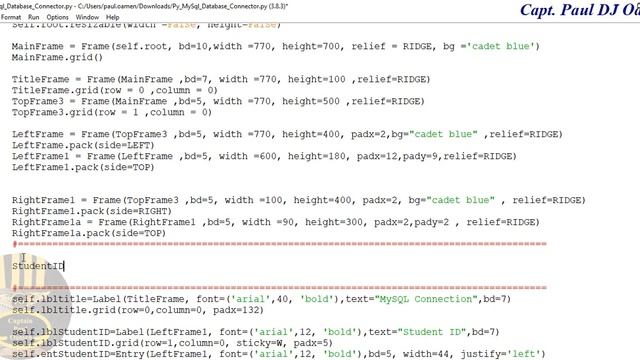 How to Connect to MySQL Database, Insert, Update, Delete and Search in Python - Full Tutorial смотреть онлайн