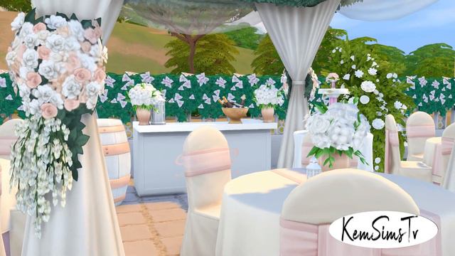 👩❤💋👨Участок ДЛЯ СВАДЬБЫ В СИМС 4 _ СОБОР _a place for a wedding SIMS 4 смотреть онлайн