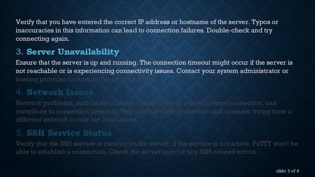 Troubleshooting PuTTY Network Error: Connection Timed Out смотреть онлайн