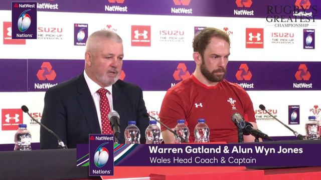 Warren Gatland and Alun Wyn Jones on Wales v Scotland | NatWest 6 Nations смотреть онлайн