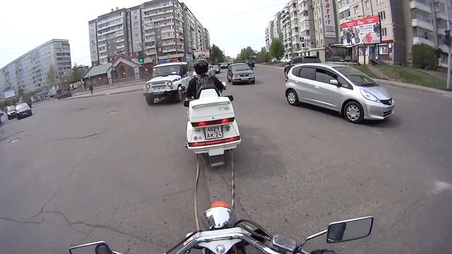 Буксировка мотоцикла - Буду байкером #1 смотреть онлайн