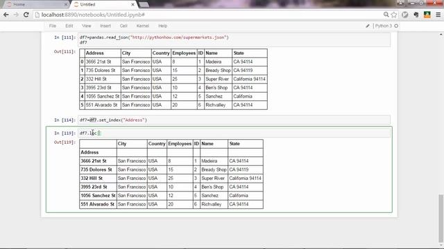 41 Python Tutorial Indexing and Slicing Dataframes смотреть онлайн