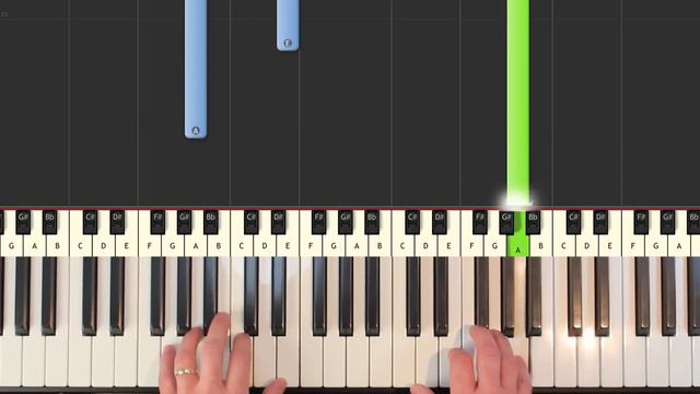 La La Land - Mia & Sebastian's Theme - Piano Tutorial Easy - How To Play (Synthesia) смотреть онлайн