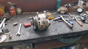 Nissan Almera G15 замена обгонной муфты, подшипника муфты компрессора