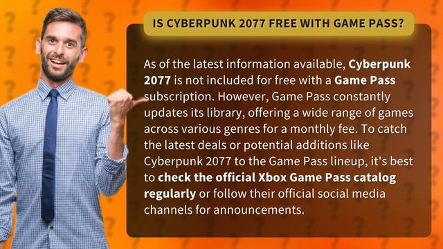 Is Cyberpunk 2077 free with Game Pass? смотреть онлайн