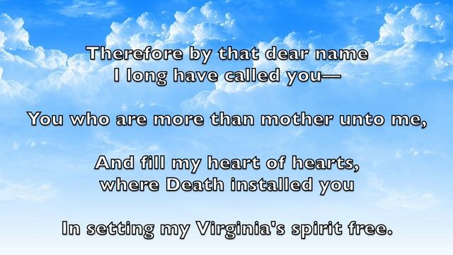 To My Mother - Edgar Allan Poe | | Poetry | | Read by Phoenix Feathers смотреть онлайн