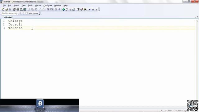 Website Design with PHP & MYSQL - 041 - Advanced PHP Constructs - Reading A File смотреть онлайн