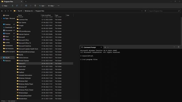MySQL Connectivity with python смотреть онлайн