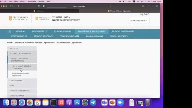 How To Use Moodle And My.nu.edu.kz?