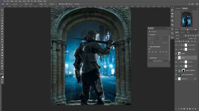 Portal Guardian | Photoshop Manipulation Tutorial смотреть онлайн