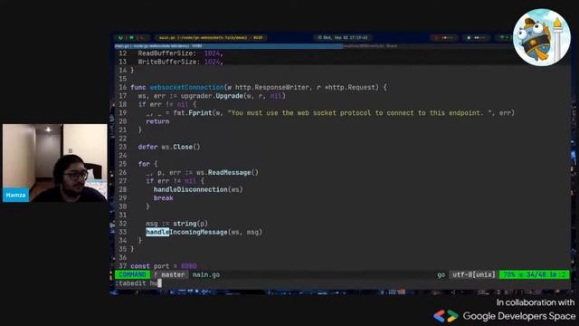 Websockets in Go - Hamza Ali смотреть онлайн