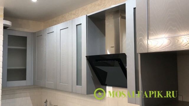 Кухня в серых тонах смотреть онлайн