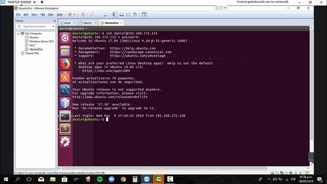 SSH On Linux смотреть онлайн