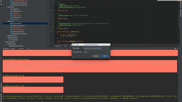 Symfony 4 - Select dependientes - Pais Ciudad - Registro usuario смотреть онлайн
