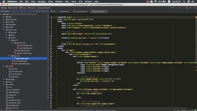 Уроки Laravel - Делаем регистрацию и авторизацию на сайт смотреть онлайн