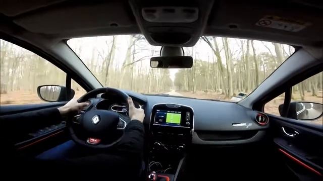Renault Clio 4 RS 0-100km/h Launch Control 2016 смотреть онлайн