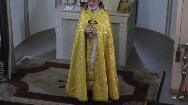 Сурб Саркис в Будённовске. Проповедь Тер Арсена