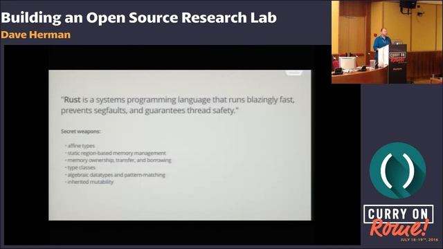 Dave Herman - Building an Open Source Research Lab - Curry On смотреть онлайн