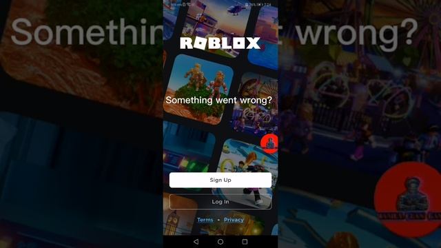 Something went wrong roblox log in bug смотреть онлайн