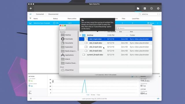 Resilio: Selective Sync Tutorial #4 смотреть онлайн